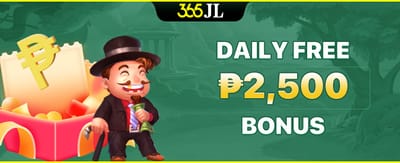 Daily Lucky ₱2,500 Bonus promotion banner